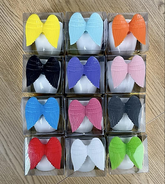 Silikon Melek Kanatlı Türk Kahvesi Fincanı