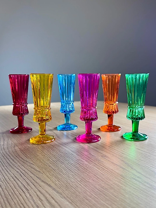 Angelo Altı Kişilik Kahve Yanı Kadeh Seti