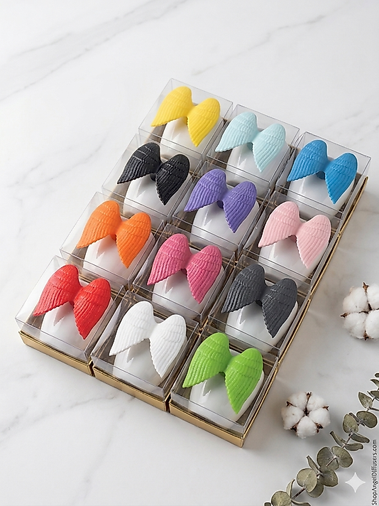 Silikon Melek Kanatlı Türk Kahvesi Fincanı