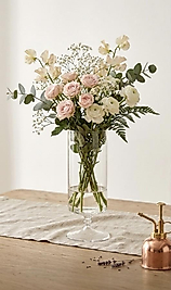 El Yapımı Özel Bilezik Detaylı Cam Vazo